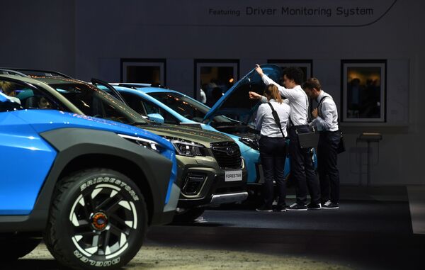 Стенд компании Subaru на Международном Женевском автосалоне 2019 Стенд компании Subaru на Международном Женевском автосалоне 2019