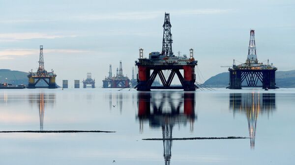 Нефтяные платформы в Шотландии Нефтяные платформы в Шотландии