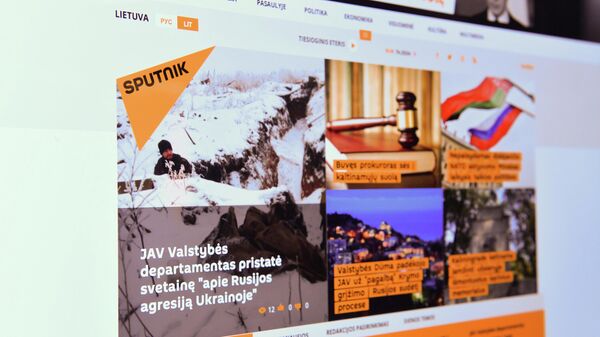 Сайт Sputnik Литва Сайт Sputnik Литва