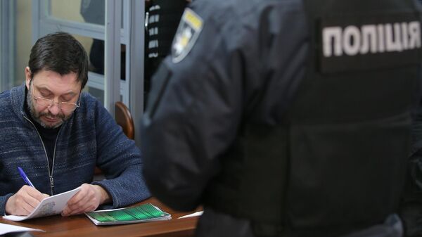 Руководитель портала РИА Новости Украина Кирилл Вышинский в Подольском районном суде Киева Руководитель портала РИА Новости Украина Кирилл Вышинский в Подольском районном суде Киева