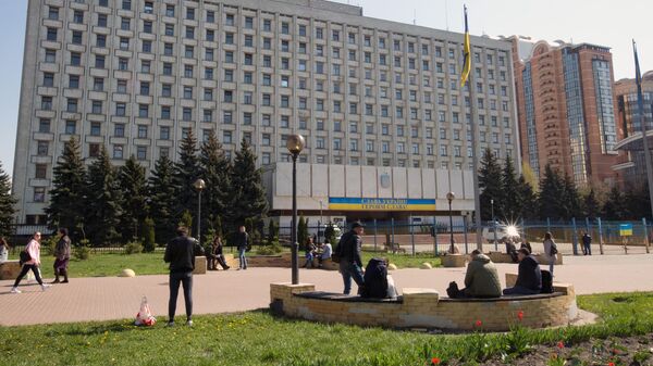 Здание центральной избирательной комиссии Украины в Киеве Здание центральной избирательной комиссии Украины в Киеве