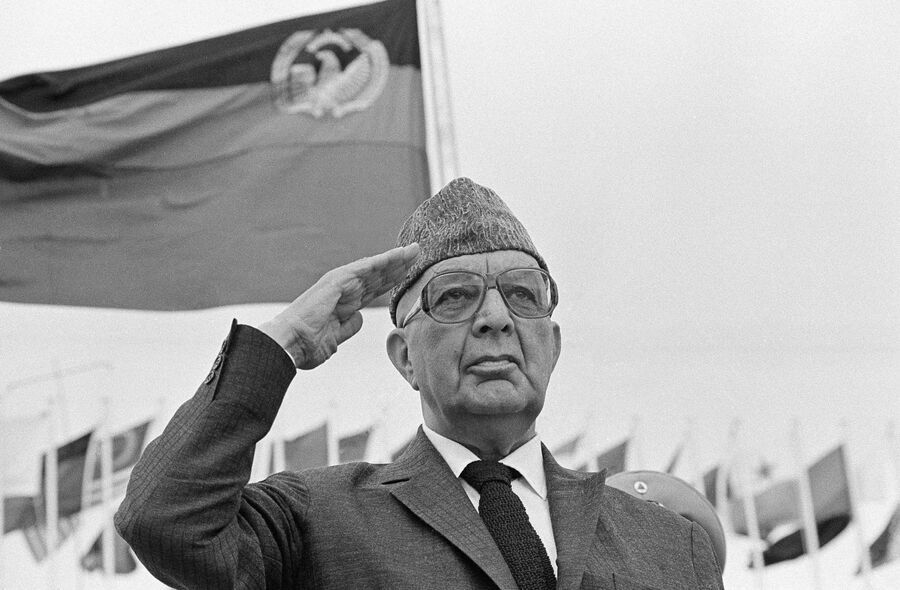 Президент Афганистана Мухаммед Дауд. 15 августа 1976 Президент Афганистана Мухаммед Дауд. 15 августа 1976