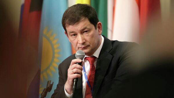 Первый заместитель постоянного представителя РФ при ООН Дмитрий Полянский Первый заместитель постоянного представителя РФ при ООН Дмитрий Полянский