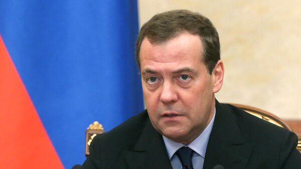 Дмитрий Медведев проводит заседание правительства РФ. 25 апреля 2019