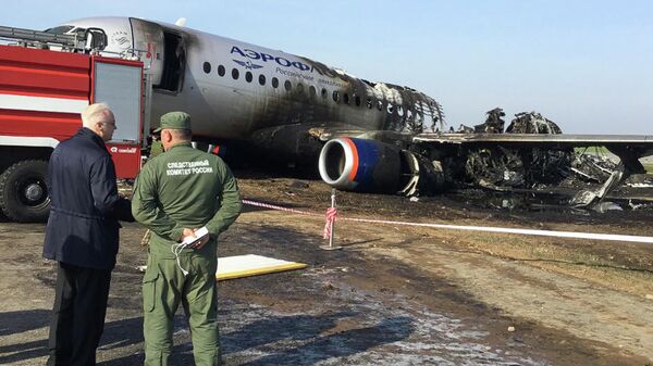 Росавиация назвала ошибки пилотов сгоревшего «Суперджета»