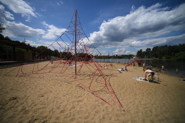 Парк Левобережный в Москве Парк Левобережный в Москве