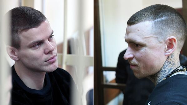 Футболисты Александр Кокорин и Павел Мамаев в суде Футболисты Александр Кокорин и Павел Мамаев в суде