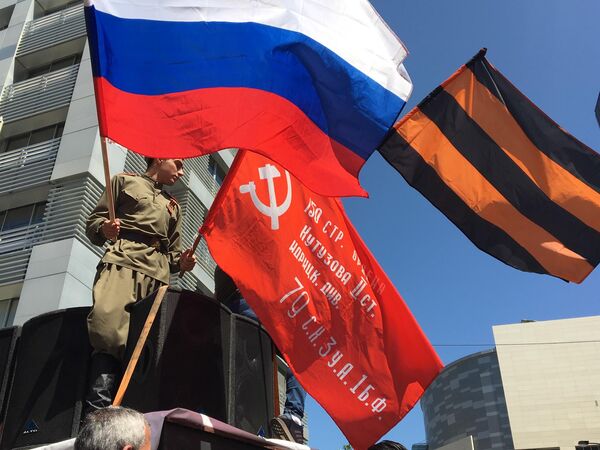 Акция памяти Бессмертный полк в Бейруте Акция памяти Бессмертный полк в Бейруте