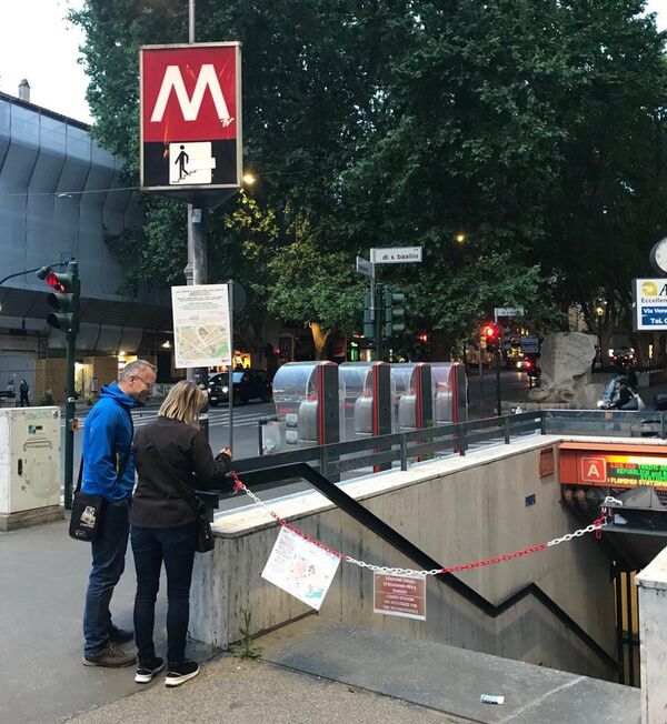 Закрытое метро Италии 