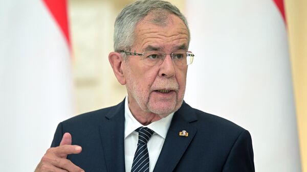 Федеральный президент Австрийской Республики Александр Ван дер Беллен Федеральный президент Австрийской Республики Александр Ван дер Беллен