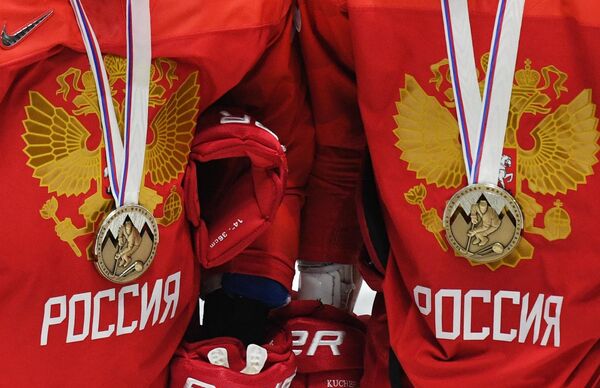 Бронзовые медали чемпионата мира по хоккею Бронзовые медали чемпионата мира по хоккею