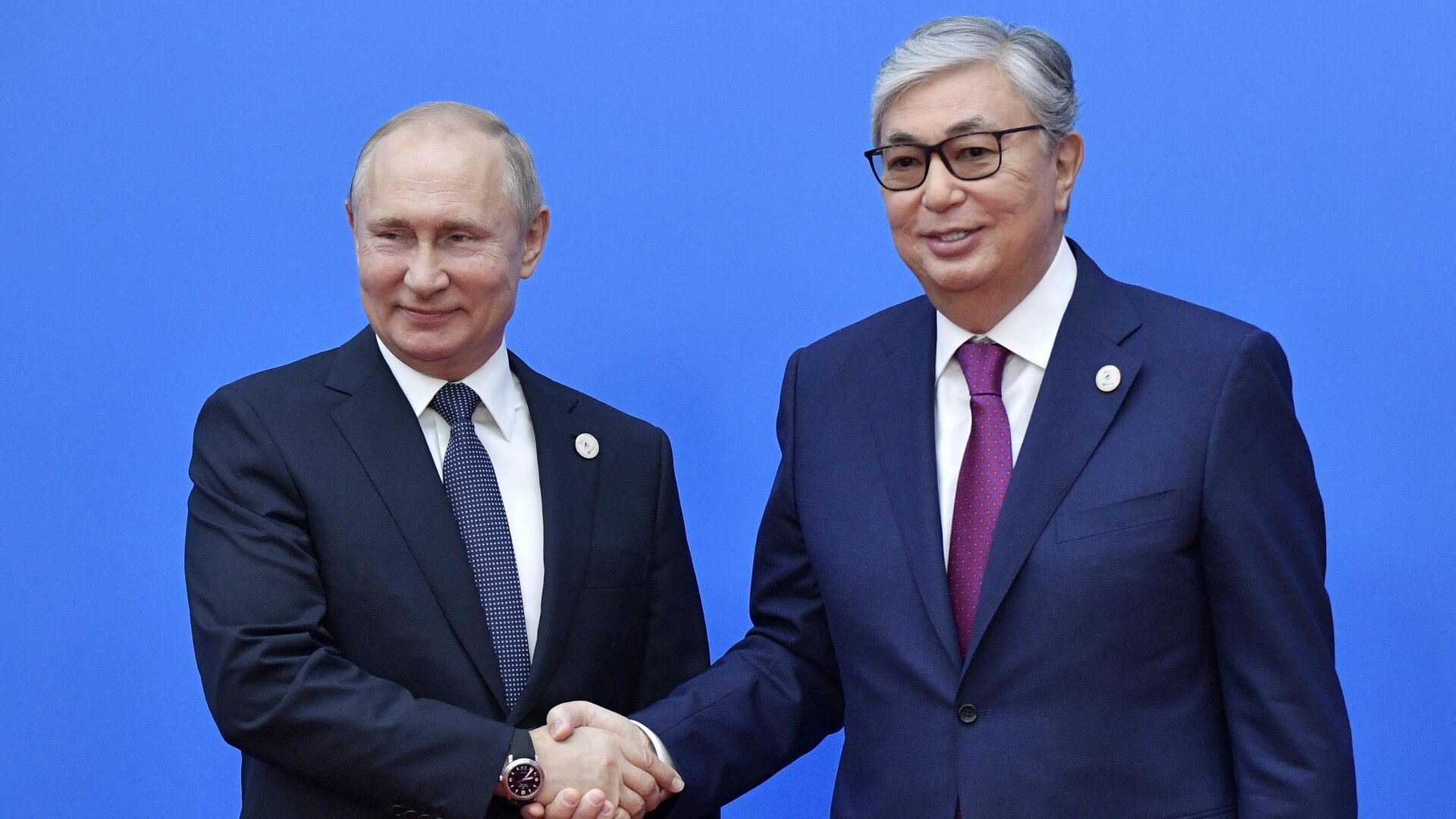Путин поздравил президента Казахстана Токаева с днем рождения