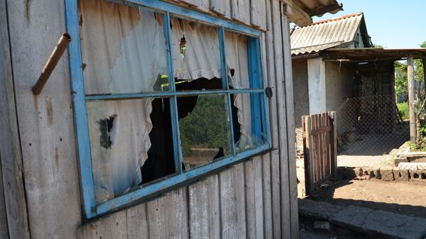 Последствия обстрела поселка Голубовский в ЛНР со стороны ВС Украины Последствия обстрела поселка Голубовский в ЛНР со стороны ВС Украины