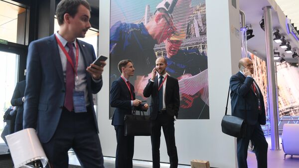 Участники Петербургского международного экономического форума Участники Петербургского международного экономического форума
