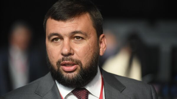 Глава ДНР Денис Пушилин на Петербургском международном экономическом форуме 2019 Глава ДНР Денис Пушилин на Петербургском международном экономическом форуме 2019
