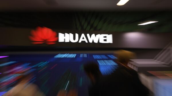 Стенд компании Huawei 