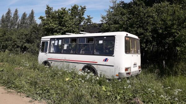 ДТП с участием автобуса ПАЗ в деревне Ананьево, Ярославской области. 20 июня 2019