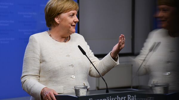 Федеральный канцлер Германии Ангела Меркель