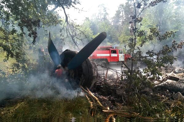 Самолет Ан-2 упал в Полтавской области Украины. 23 июня 2019 Самолет Ан-2 упал в Полтавской области Украины. 23 июня 2019