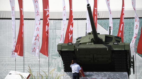 Танк Т-14 Армата на Международном военно-техническом форуме Армия-2019 Танк Т-14 Армата на Международном военно-техническом форуме Армия-2019