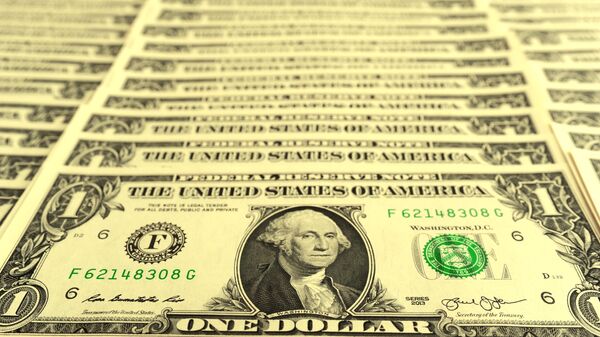 Банкноты номиналом 1 доллар США