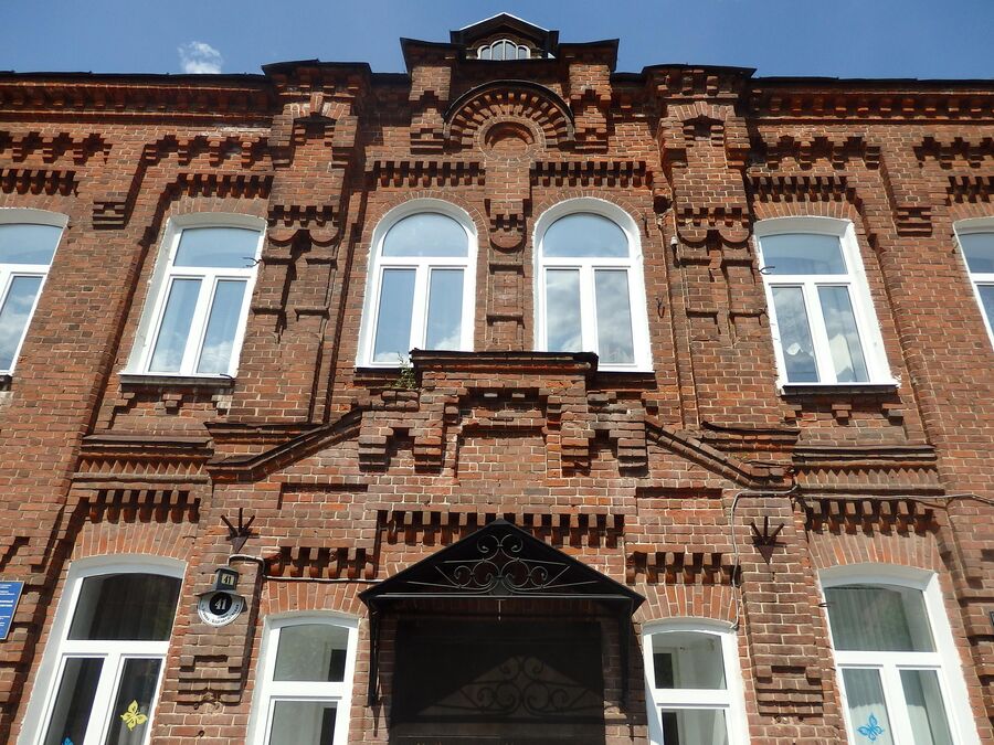 Здание женской гимназии. Гороховец Здание женской гимназии. Гороховец