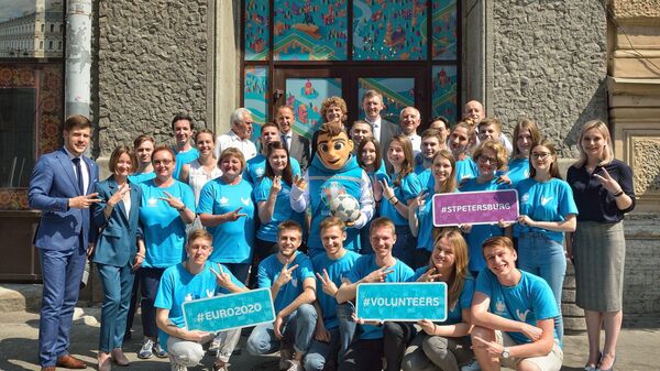 Отбор волонтеров на Евро-2020 в Санкт-Петербурге