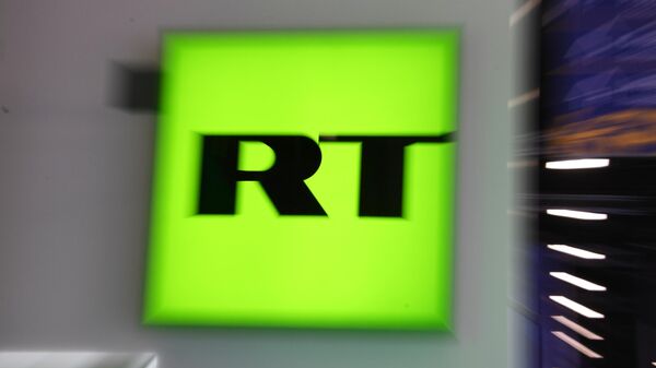 Логотип телеканала RT Логотип телеканала RT