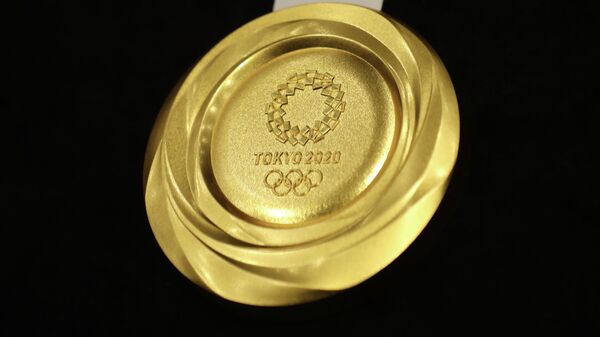 Золотая медаль ОИ-2020 в Токио Золотая медаль ОИ-2020 в Токио