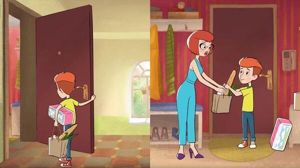 Кадры из мультсериала Простоквашино(2018) Кадры из мультсериала Простоквашино(2018)