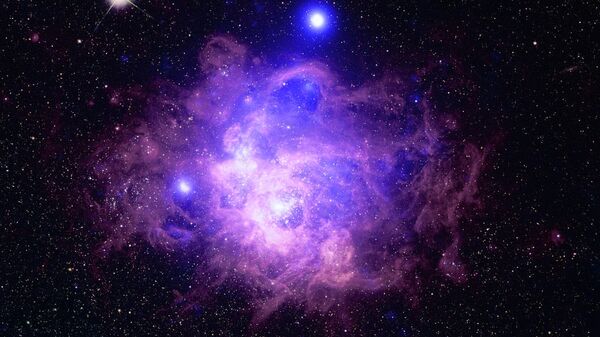 Звездообразование NGC 604 в Галактике Треугольника Звездообразование NGC 604 в Галактике Треугольника