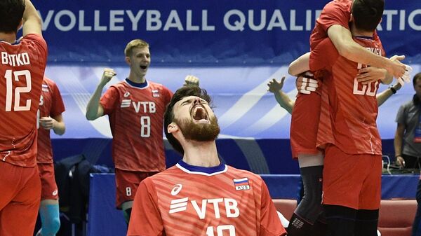 Волейболисты сборной России обыграли команду США в матче Лиги наций