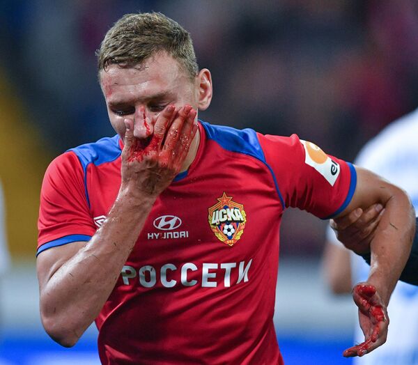 Игрок ЦСКА Фёдор Чалов Игрок ЦСКА Фёдор Чалов