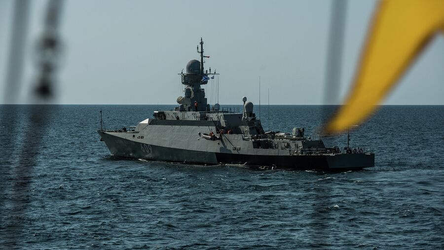 Малый ракетный корабль проекта 21631 Вышний Волочек после ракетного удара Малый ракетный корабль проекта 21631 Вышний Волочек после ракетного удара