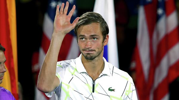 Теннисист Даниил Медведев (Россия)