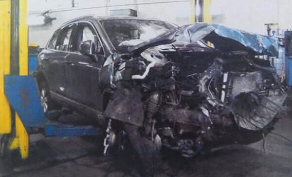 Фольксваген после аварии Фольксваген после аварии