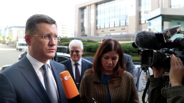 Министр энергетики РФ Александр Новак после трехсторонних консультаций в формате Россия-ЕС-Украина в Брюсселе Министр энергетики РФ Александр Новак после трехсторонних консультаций в формате Россия-ЕС-Украина в Брюсселе