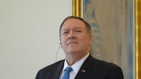 Государственный секретарь США Майк Помпео Государственный секретарь США Майк Помпео