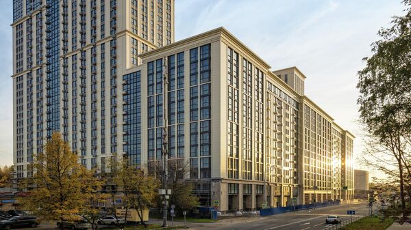 МФК Match Point на улице Василисы Кожиной в Москве МФК Match Point на улице Василисы Кожиной в Москве