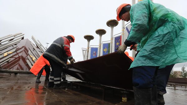 Фонтан Музыка славы в Москве Фонтан Музыка славы в Москве
