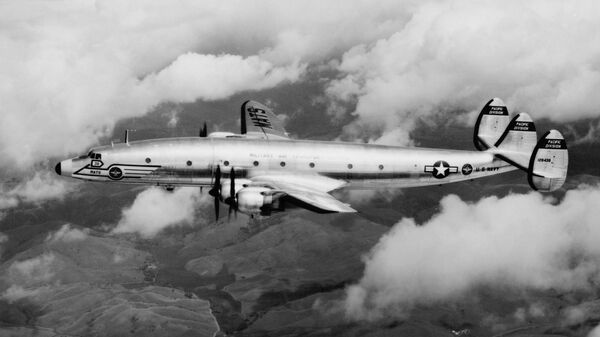 Самолет ВМС США Lockheed R7V-1 Самолет ВМС США Lockheed R7V-1
