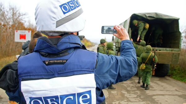 ЛНР обвинила украинских силовиков в обстреле беспилотника ОБСЕ