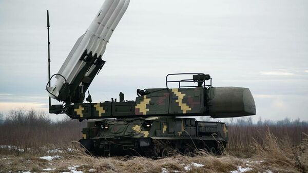 Украинский зенитный ракетный комплекс Бук-М1 Украинский зенитный ракетный комплекс Бук-М1