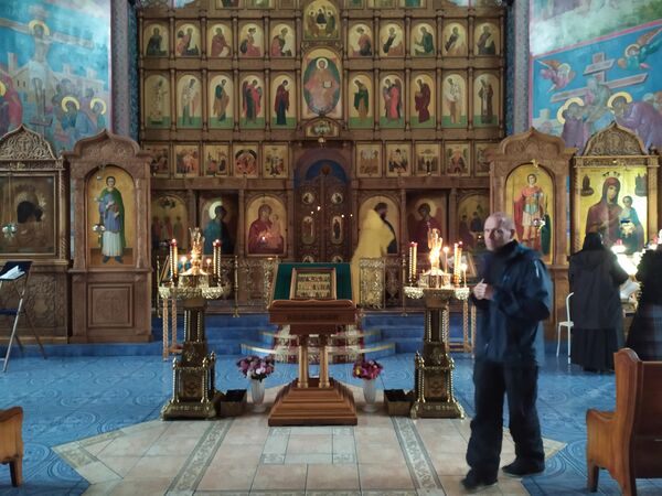Служба в соборе Святой Троицы Служба в соборе Святой Троицы