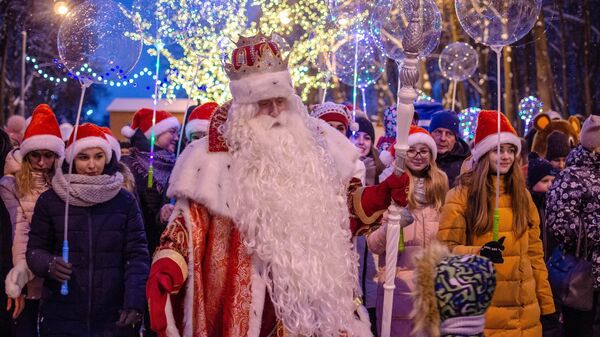 Новогодние украшения в Рязани Новогодние украшения в Рязани