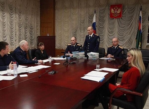 Анастасия Чайковская на приеме у Бастрыкина Анастасия Чайковская на приеме у Бастрыкина