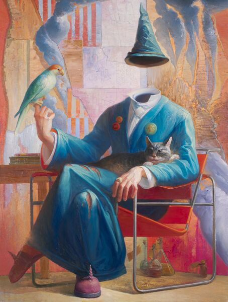 Егор Кошелев. Алхимик в своем кабинете, 2019. Егор Кошелев. Алхимик в своем кабинете, 2019.