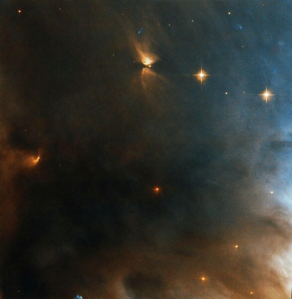 Отражающая туманность NGC 1333 в созвездии Персей Отражающая туманность NGC 1333 в созвездии Персей