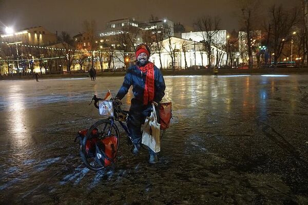 Путешественник Сомен Дебнатх в Москве Путешественник Сомен Дебнатх в Москве