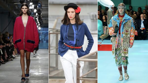 Показ коллекций Christopher Kane, Chanel, Gucci Показ коллекций Christopher Kane, Chanel, Gucci
